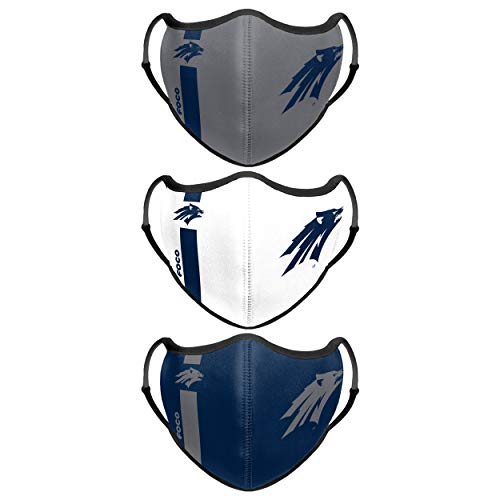FOCO Nevada Wolf Pack NCAA Face 3 Pack Face Cover