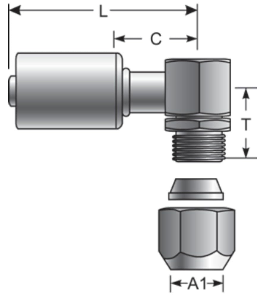 Image of Gates G45511-1210 Coupling