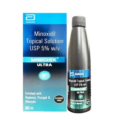 Image of Minichek Ultra 5% - Bottle of 60ml Solution