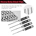 Hobbypark Hex Driver Set (1.5mm 2.0mm 2.5mm 3.0mm), Hex Nut Driver Set(4.0/5.5/7.0/8.0mm) Screwdriver Kit, 17mm Wheel Wrench, RC Screw Tray, Turnbuckle Wrench, RC Repair Tools Kit for RC Cars