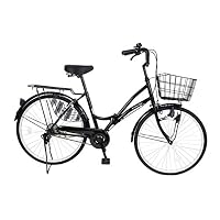 Amazon | 21Technology 折りたたみママチャリ (24インチ) 自転車