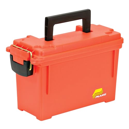 Plano 1312 Dry Storage Emergency Marine Box, Orange