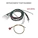 GWNOWZZET Wire Harness Amp Bypass fits for IS300 2001-2005 Radio WH-0046