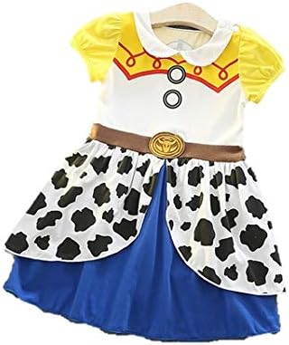 Amazon Co Jp Hikari Baby トイストーリージェシー ワンピースドレス コスチューム コスプレ 仮装 衣装 ハロウィン ジェイシー バズライトイヤー ウッディ ディズニー ピクサー ホビー