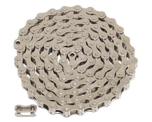 Lowrider Bike FNC Chain 1/2x1/8x112 1/Speed Chrome.