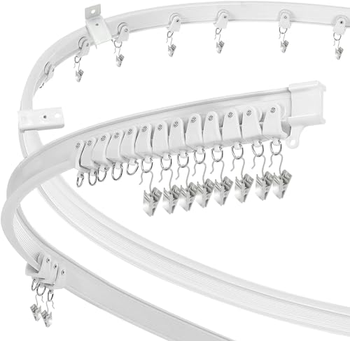 Ceiling Curtain Track Flexible Bendable 20 Ft System