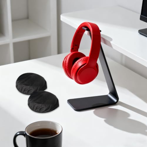 SEWACC 300 pcs Fundas Desechables para Almohadillas de Auriculares no Tejidas para Auriculares Gaming, Protectores para Gimnasio y Aviación 4.33 x 4.33 x 0.07 in miniatura 3