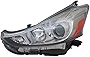 TYC Left Headlight Assembly Compatible with 2015-2018 Toyota Prius V