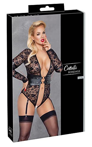 Body noir 2XL d'une coupe impeccable aux finitions soignées