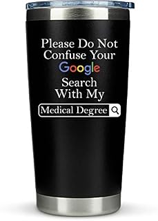 Doctors Gifts Coffee Mug/Tumbler 20oz - Gift Idea for Doctors, Men, Women, MD