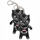 Lip Smacker Marvel Black Panther Flavored Lip Balm Keychain, Tangerine Flavor (Pack of 2)