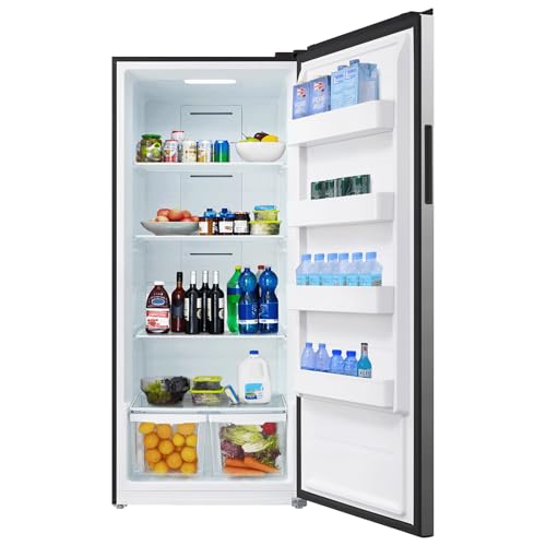 Techomey Upright freezers 21 cu.ft, Garage Standing Freezer/Refrigerator 115v, Dual