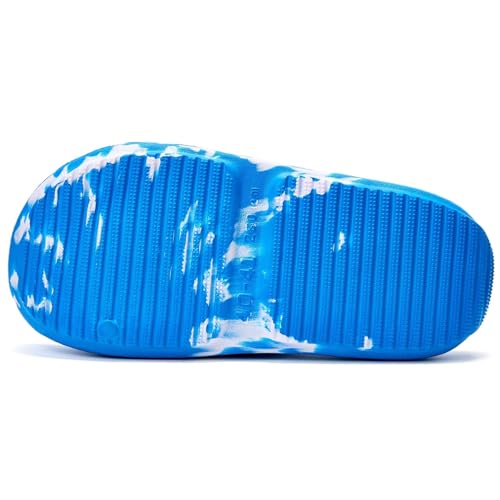 Pillow Slippers for Women and Men, Cloud Slides Shower Sandals House Shoes, Comfy and Cushioned Thick Sole3