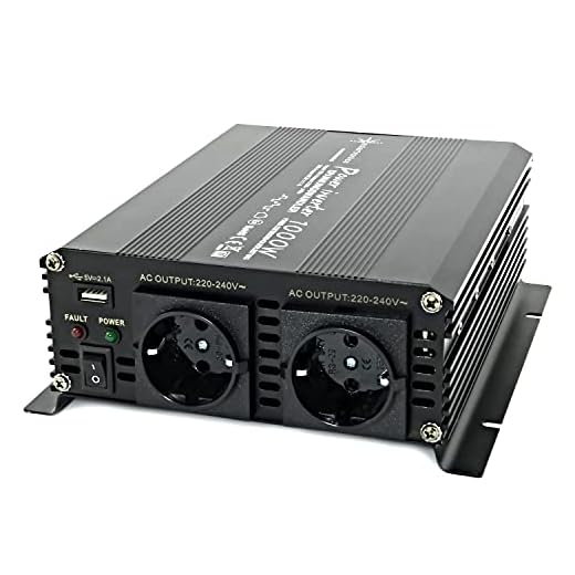 Spänningsomvandlare 1000-2000 Watt 12-230V