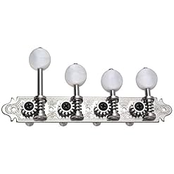 Golden Gate FM-20 Accordeur pour Mandoline Argenté - Les Beatles, Paul McCartney, John Lennon, RIngo Starr, George Harrison