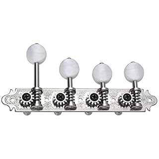 Golden Gate FM-20 Accordeur pour Mandoline Argenté - Les Beatles, Paul McCartney, John Lennon, RIngo Starr, George Harrison
