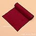 ULTNICE Piano Keyboard Anti-Dust Cover Key Cover Cloth for Piano Cleaning Care Burgundy