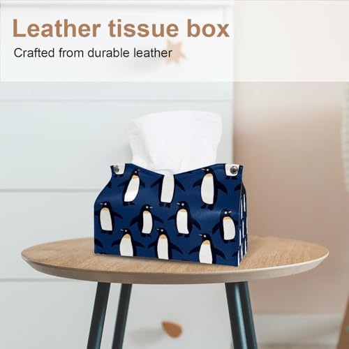 Boîtes à mouchoirs bébé pingouin pour une touche de douceur intérieure - 3