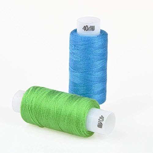 Candora Sewing Thread Assortment Coil 30 Color 250 Yard Each Polyester Thread Sewing Kit All Purpose Polyester Thread (30pc)