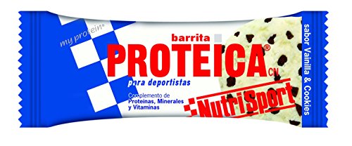 Barrita Proteica Vainilla Y Cookies