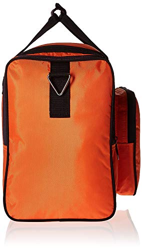 KAZE SPORTS Deluxe Bowling Bag for Single Ball - Tote Bag with Two Side Pockets (Orange Purple)