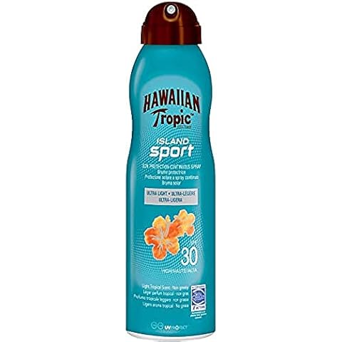 Hawaiian Tropic Island Sport - Bruma Solar Deportiva en Spray Cover