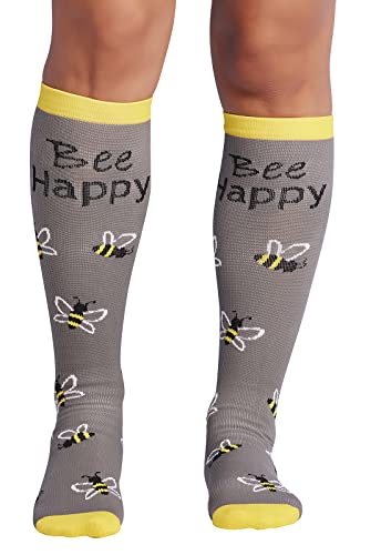 Chaussettes de compression femme imprimées pour jambes légères