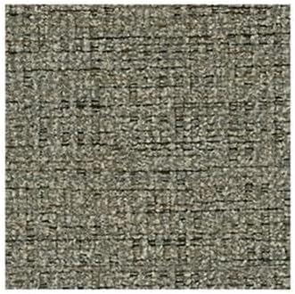 BOWERY HILL Contemporary Fabric & Wood Loveseat, 62 in Wide, Light Gray Upholstery, Foam Cushions, Accent Pillows Included, Streamlined Design for Living Room Comfort & Style