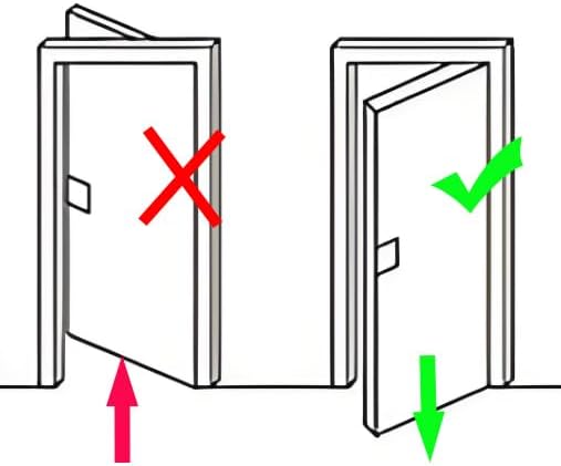 Portable Door Lock Security Device, Aluminum Alloy Non-Slip Device, Portable Door Security Lock for Travel/Apartment/Safety Self Defense/Personal Protection. (red) image 5 of 6 B0F1LZM6WN