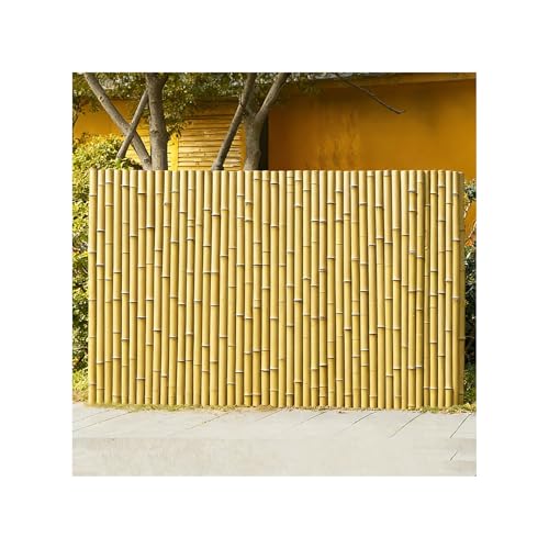 GOCHUSX Gartenzaun, Dekorativer Sichtschutzzaun Aus Holz Für Den Außenbereich, Ausziehbarer Sichtschutz Aus Holz Für Garten, Balkon, Haus Und Terrasse(Wood Color,200x100cm-8PCS) GOCHUSX Gartenzaun, Dekorativer Sichtschutzzaun Aus Holz Für Den Außenbereich, Ausziehbarer Sichtschutz Aus Holz Für Garten, Balkon, Haus Und Terrasse(Wood Color,200x100cm-8PCS)