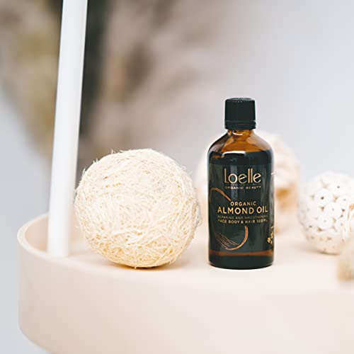 Loelle, Pure, Cold Pressed, Sweet Almond Oil, Natural Anti-Stretch Mark Remedy to Use in Pregnancy, Moisturising Body Oil - Image 4