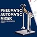 Pneumatic Paint Stirring Machine Bracket Agitator, 5 Gal/20L Stainless Steel Vertical Mixer for Paint, Efficient Air Stirrer for Industrial Use