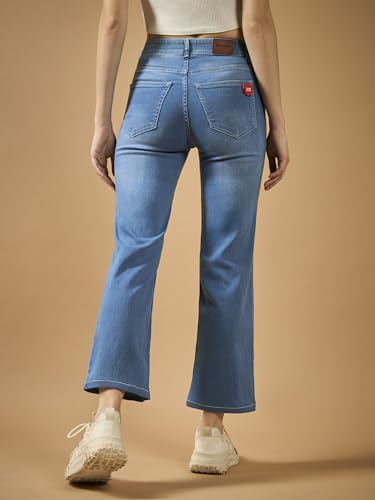 Image of Dolce Crudo High Rise Wide Leg Jeans for Women