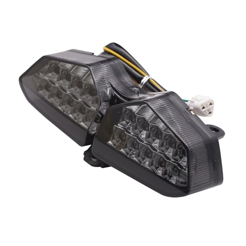 Feu stop arrière de moto clignotant YZF R6 2003 2004 2005 feu de frein fumé