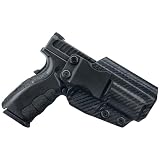 IWB Sweat Guard Holster - Inside The Waistband Holster - fits Springfield XD Mod.3 (Carbon Fiber...