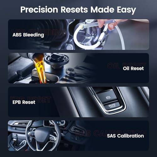 Image of ANCEL AD610 Pro ABS SRS OBD2 Scanner, ABS Bleeding, SAS Calibration, ABS, Airbag, EPB, Oil Reset, Full OBD2 Functions, AutoVIN, Free Lifetime WiFi Updates