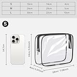 Zoom IMG-2 elalove borsa trasparente 3 pezzi Zoom IMG-2 elalove borsa trasparente 3 pezzi