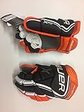  Bauer S18 Vapor x800 Lite MTO Handschuhe Junior, Größe:10 Zoll, Farbe:schwarz/orange