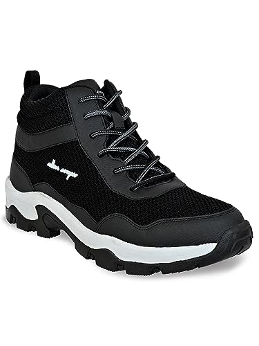 Image of Allen Cooper Men's Sports Trekking & Hiking,Biking,Walking Shoes with Rubber Outsole & Memory Foam Insole Lace-Up Shoes for Men's(ACSS-252|Black|Beige|LightGrey Size-6,7,8,9,10)