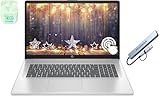 HP 17.3" Touchscreen Laptop Computer, 64GB RAM 2.5TB Storage (2TB SSD+512GB Docking Station Set), 6-Cores AMD Ryzen 5, Windows 11, PLUSERA Earphones