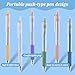 Cutting Craft Tool 6PC Precision Pen with Dual Blades Sticker Cutter, Pen Tools, Blade Tool, Paper Knife, Fabric Cutter Engraving for All Materials,Crafting Scrapbooking Edges Craft Scrapbook