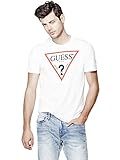 GUESS Men's Stefan Logo Crew Tee