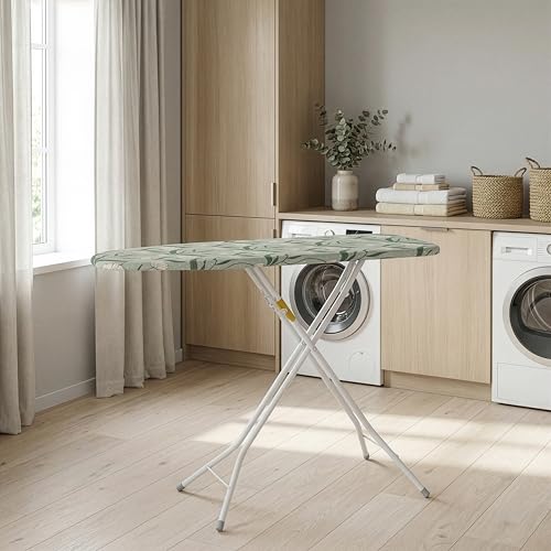 Planche à repasser Bolt blanche pour un linge impeccable dans les petits espaces