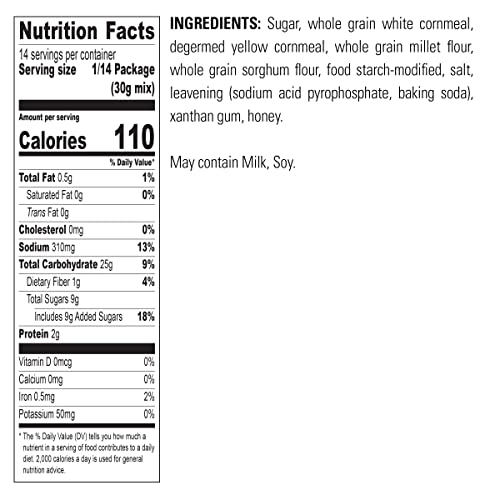 Krusteaz Gluten Free Honey Cornbread Mix, 15-Ounce Boxes by Krusteaz