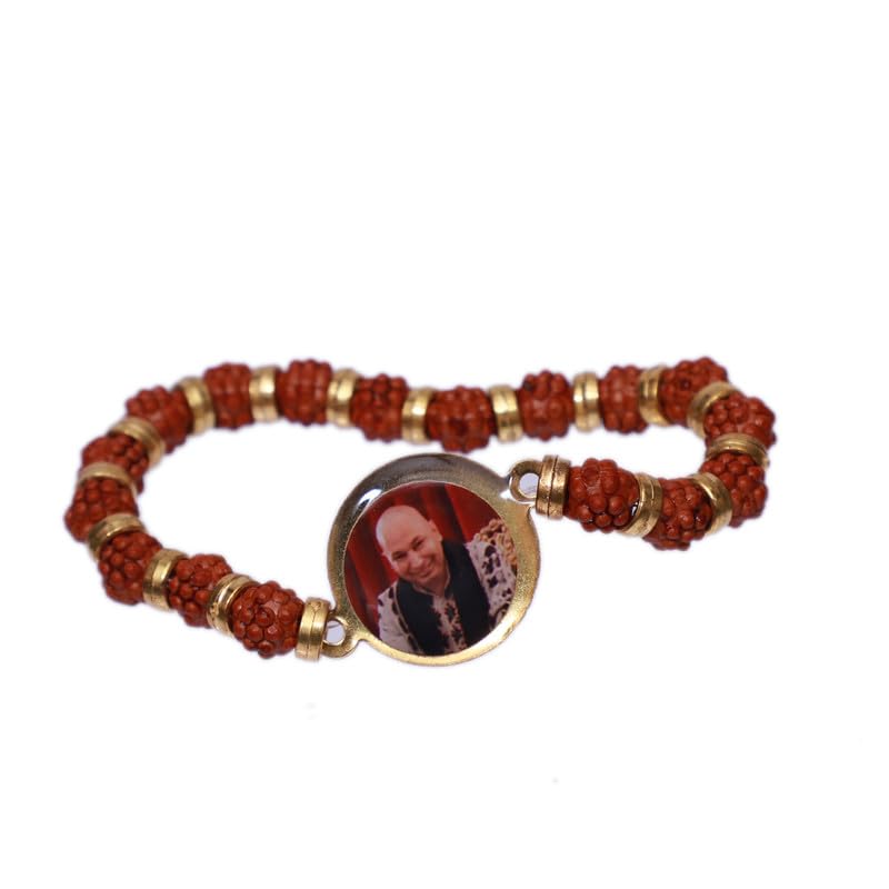 ADITYA GIFT GALLERY | Rudraksha Jai Guruji Bracelet | Guruji bracelets | Guru Ji Bracelets | Guruji Swaroop Bracelets | Guruji Blessings Bracelets for Men/Women Black (B0DBGHZ8P8) Amazon Price History, Amazon Price Tracker