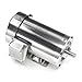 Leeson Electric 191491.00 - C145T17WK37A AC down Duty Motor - General Purpose Motor - (Stainless Steel), 3 ph, 2 hp, 1800 rpm, 208-230/460 V, 145TC Frame, TEFC Enclosure, 50/60 Hz
