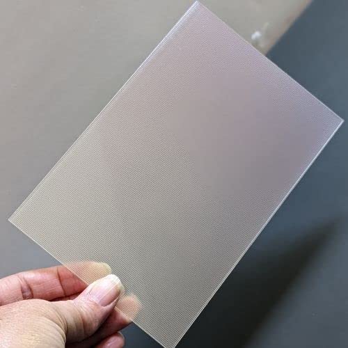 3DReactions Lenticular Blank Sheets 52 LPI No Adhesive (Landscape, 5x7)