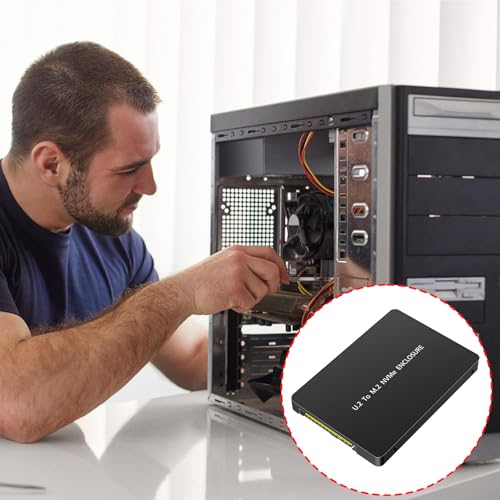 Carcasa Adaptadora U.2 SFF 8639 a NVMe de Aluminio miniatura 2