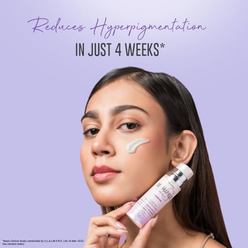 Image of Dermafique De-Pigment Serum 30ml | Niacinamide, Hyaluronic Acid | Reduces Pigmentation in 4 weeks | Reduces Dark Spots, Inflammation, Under eye bags, Sun exposure effects | Dermat Tested on Indian Skin