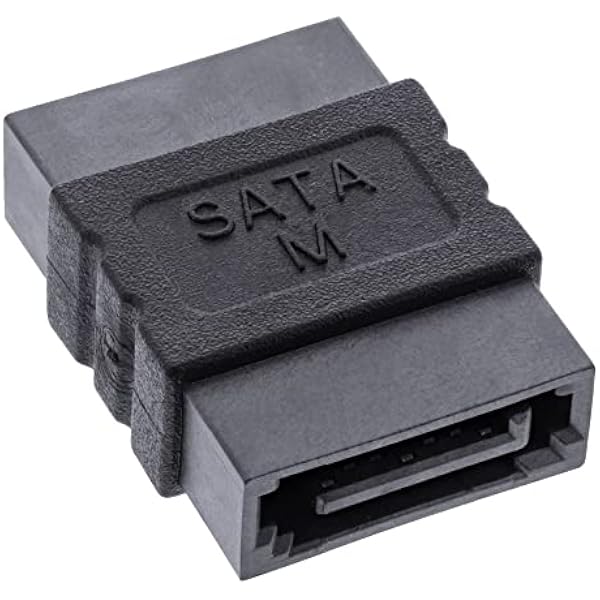 InLine 27700A SATA adapter gniazdo gniazdo do przedłużenia